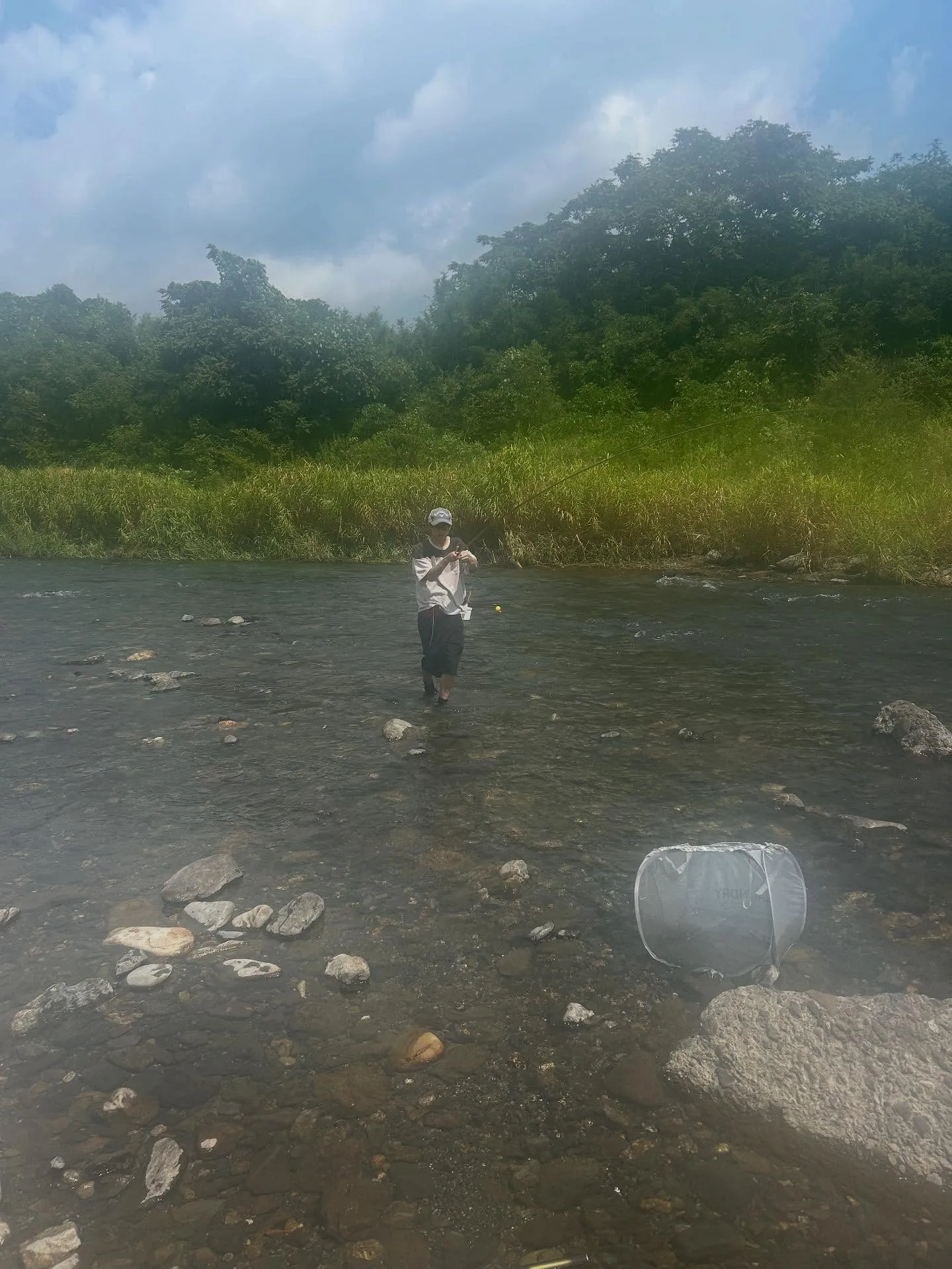 琵琶湖　安曇川