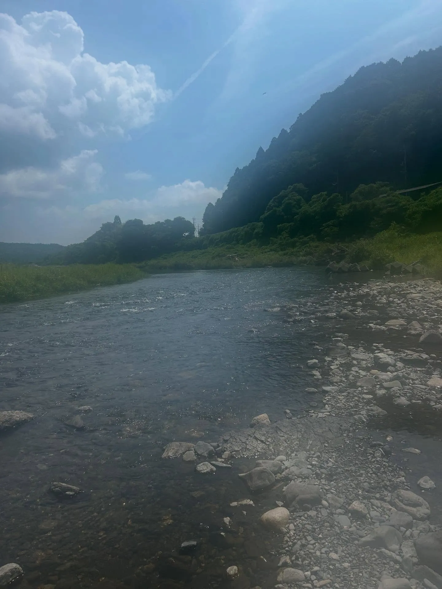 琵琶湖　安曇川