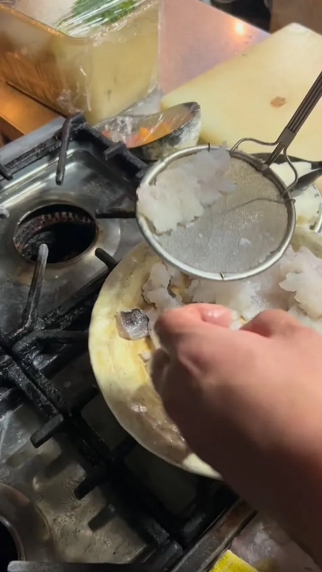 活ハモ湯引き　もうこんな時期になってきました。